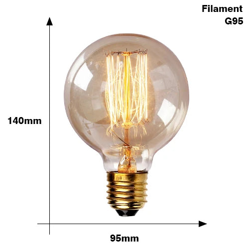 VELTRIX VintageGlow™ | Lâmpada Filamento LED Retrô E27
