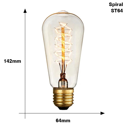 VELTRIX VintageGlow™ | Lâmpada Filamento LED Retrô E27