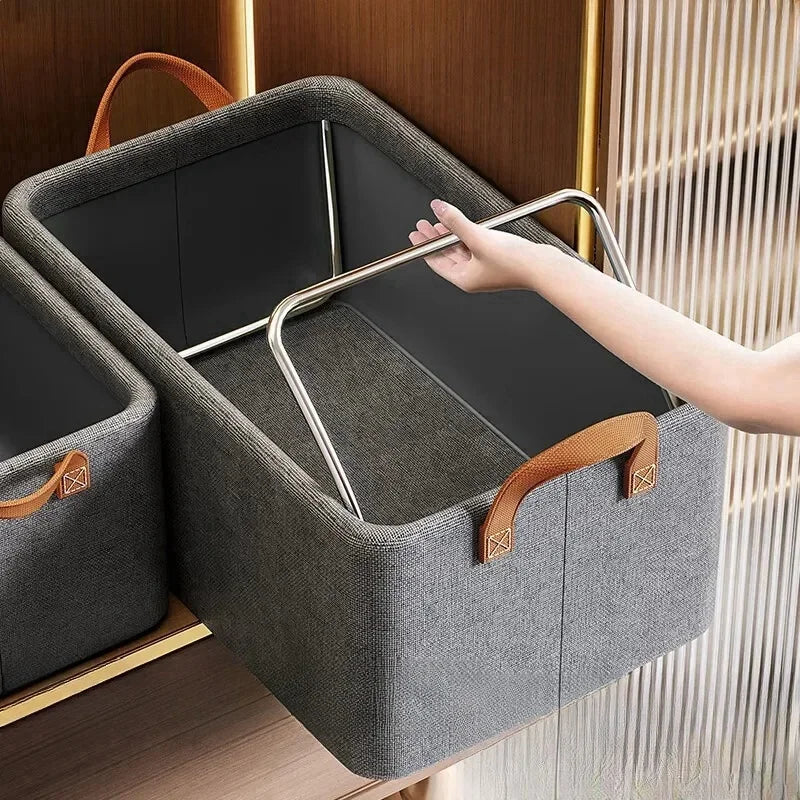 VELTRIX FlexOrganizer™ | Organizador Dobrável para Roupas com Estrutura Reforçada