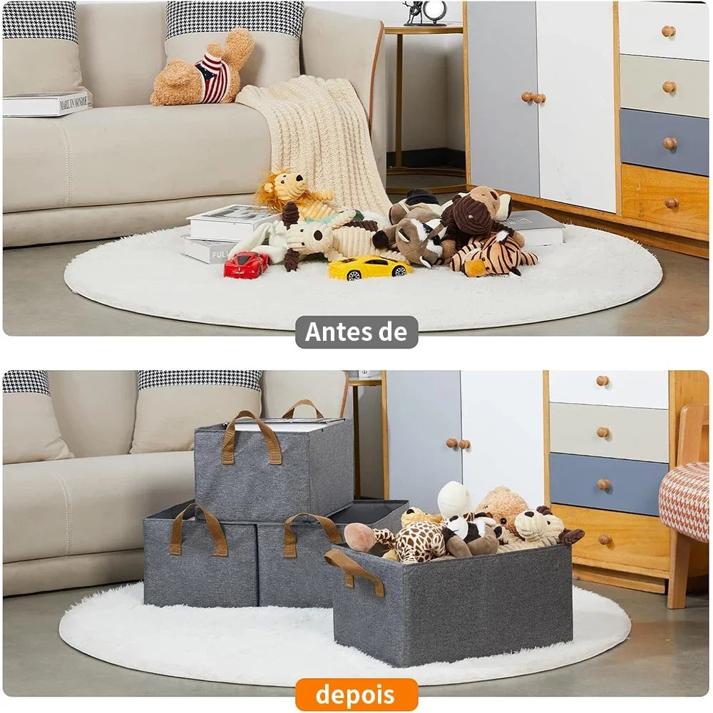 VELTRIX FlexOrganizer™ | Organizador Dobrável para Roupas com Estrutura Reforçada