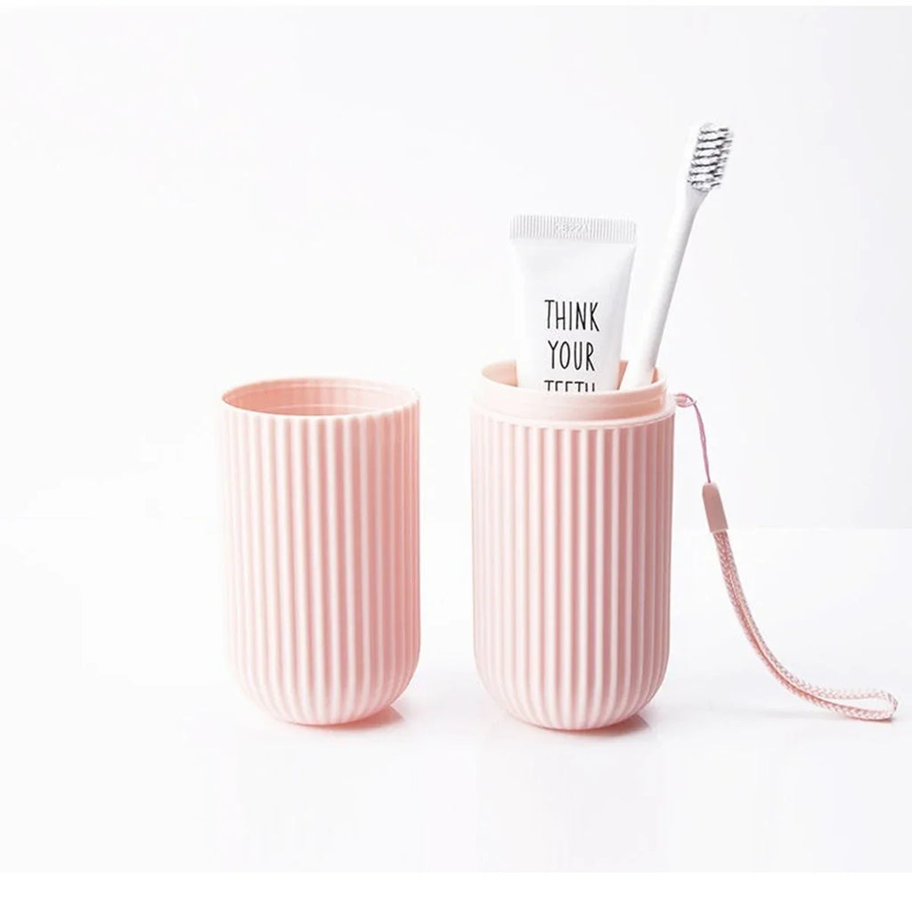 VELTRIX TravelCase™ | Porta Escova e Creme Dental para Viagem
