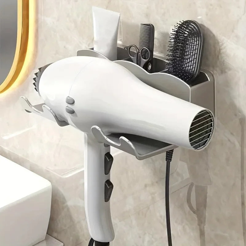 VELTRIX DryHolder™ | Suporte de Parede para Secador de Cabelo