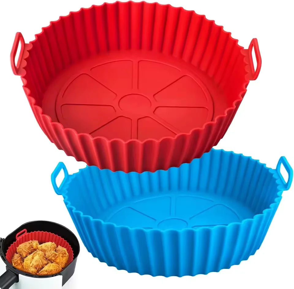 VELTRIX AirChef™ | Forma de Silicone Reutilizável para Air Fryer
